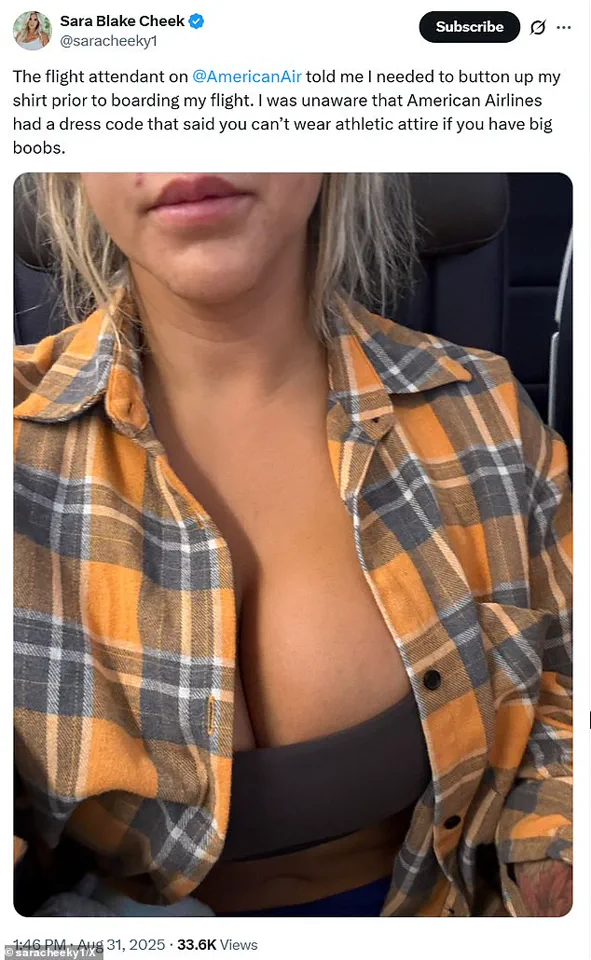 Sara Blake Cheek Confronted by Flight Attendant at Hartsfield-Jackson Airport Over Clothing Dispute