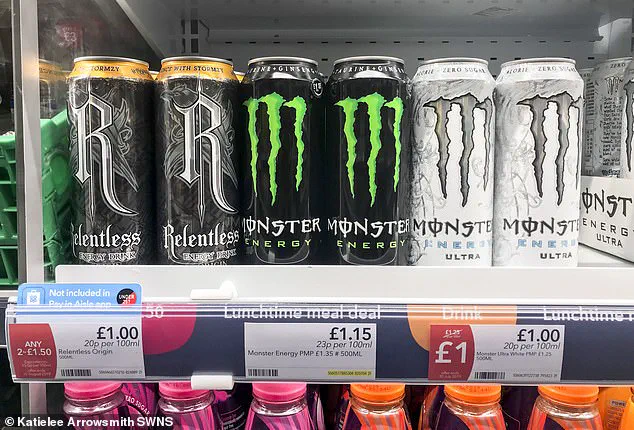 UK Bans High-Caffeine Energy Drinks for Children Under 16, Targeting Brands Like Red Bull and Monster