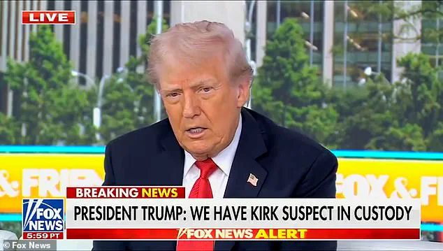 Trump's Shocking Revelation of Charlie Kirk's Murder Sends Shockwaves Through White House, as President Describes 'Harrowing Encounter' During Private Meeting with Architects