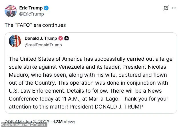 Divided Reactions as U.S. Military Intervention in Venezuela Leads to Maduro's Arrest and Raises Controversy