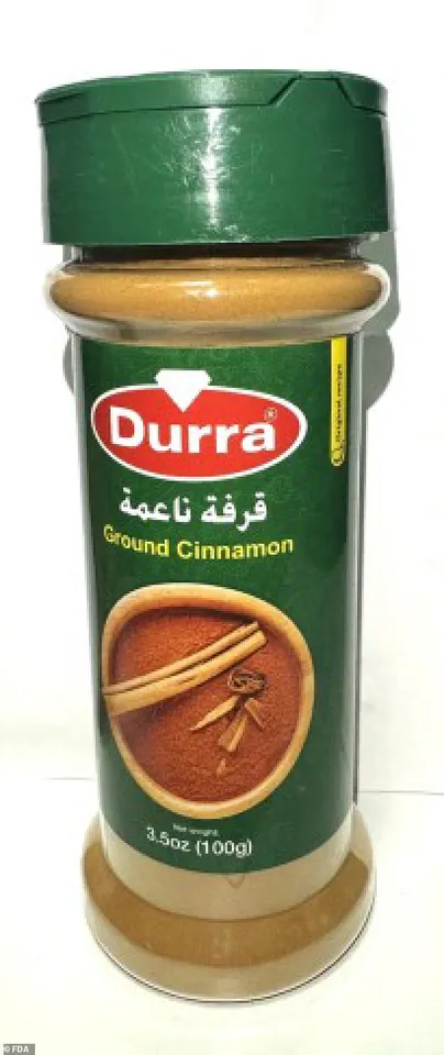 FDA Issues Urgent Recall of Durra Ground Cinnamon Over Lead Contamination Concerns