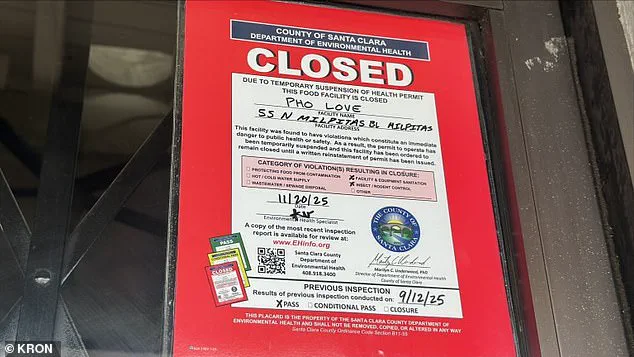 Health Inspectors Allow Controversial Vietnamese Restaurant to Reopen Despite Serious Violations, Raising Public Safety Concerns