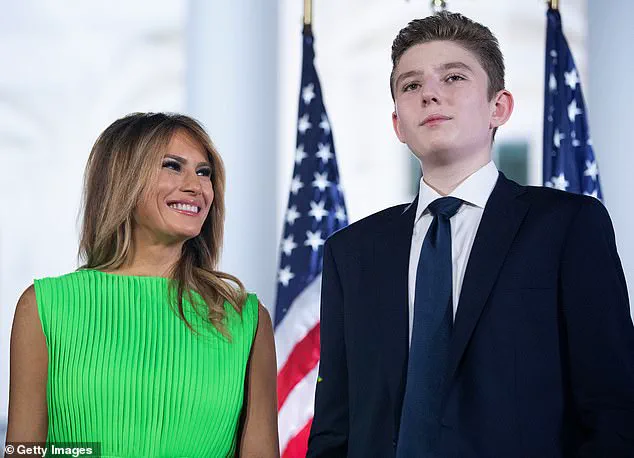 Late-Breaking: Barron Trump's Slovenian Accent Refinement as Trump Era Kicks Off