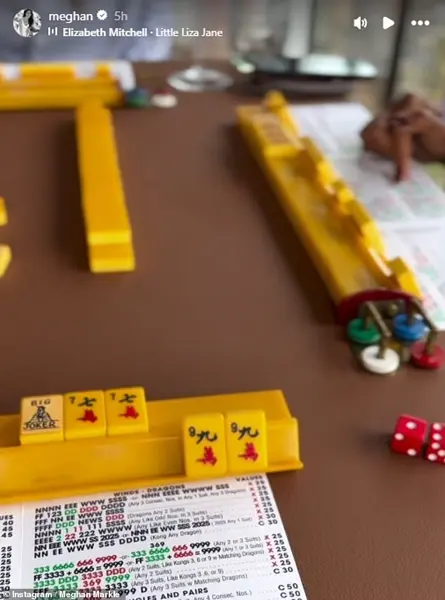 Meghan Markle's Mahjong Gambit: A Self-Serving Revival or Genuine Wellness Boost?