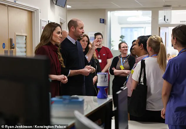 The Prince and Princess of Wales Surprise NHS Staff with Tea Break Visit: 'It's Been a Privilege to Join You Today,' Says the Princess