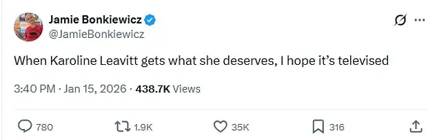 Left-Wing Activist's Cryptic Tweet Sparks Federal Scrutiny and National Debate on Free Speech