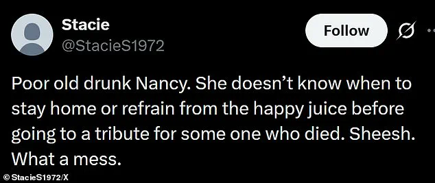 Late-Breaking: Nancy Pelosi's Controversial Grateful Dead Memorial Appearance Raises Sobriety Questions
