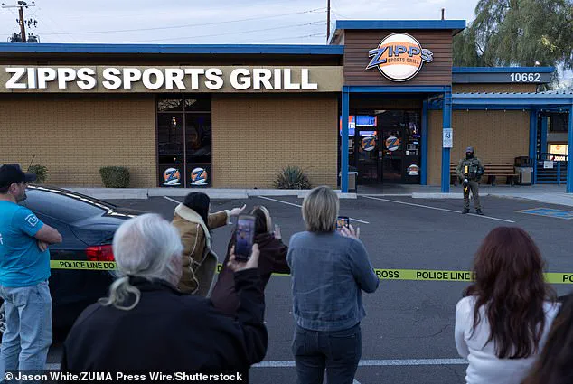 Federal agents and protesters clash near Phoenix restaurant as unidentified substance used to disperse crowd