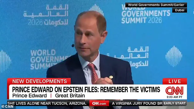 Prince Edward Breaks Silence on Epstein Scandal, Royal Family Confronts Controversial Past as DOJ Documents Surface