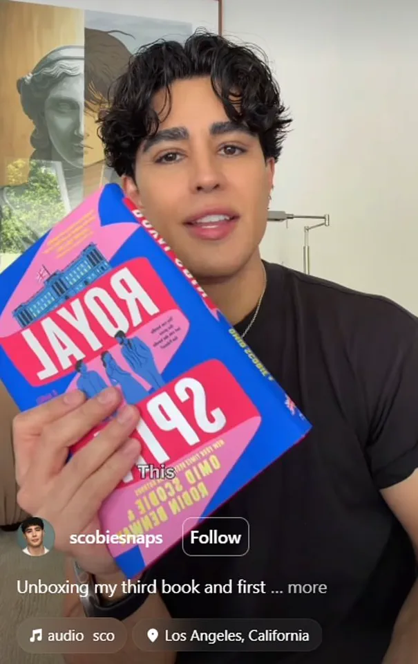 Omid Scobie's Controversial Novel 'Royal Spin' Unveiled in Inverted Social Media Launch