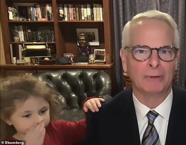 Surreal Live TV Interruption: Baby Girl Walks into Political Discussion