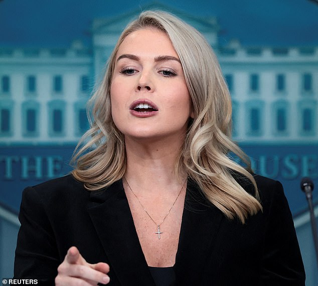 White House Press Secretary Steps In as Kaitlan Collins Confronts Trump in Riyadh