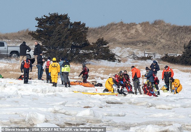 Tragic Ice Rescue Turns Deadly as Woman Dies After Falling Through Frozen River at First Encounter Beach, Eastham, Massachusetts; Officers Also Fall into Water During Attempt to Save Her