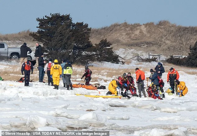 Tragic Ice Rescue Turns Deadly as Woman Dies After Falling Through Frozen River at First Encounter Beach, Eastham, Massachusetts; Officers Also Fall into Water During Attempt to Save Her