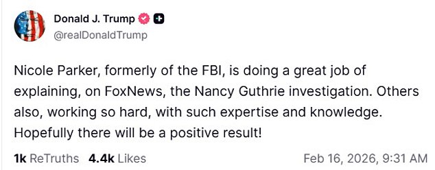 Third Week in Search for Nancy Guthrie: Investigators Focus on Suspect's Clothing and Doorbell Footage as FBI and Sheriff's Office Intensify Efforts