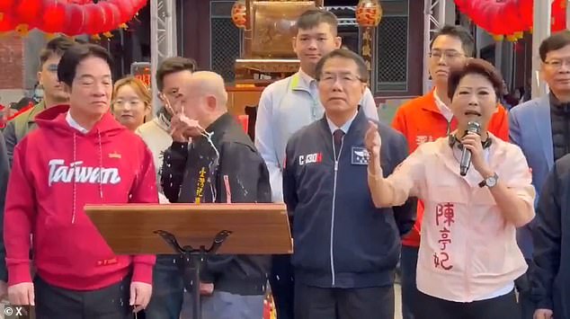 President Lai Ching-te Vomited On During Lunar New Year Ceremony, Sparking Debate on Tradition and Public Health