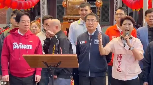 President Lai Ching-te Vomited On During Lunar New Year Ceremony, Sparking Debate on Tradition and Public Health