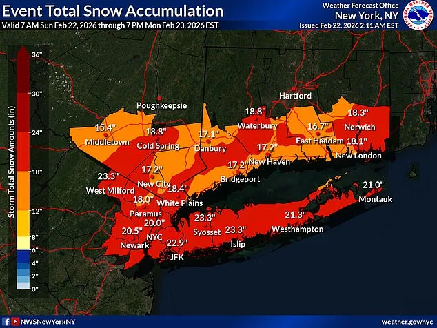 Historic Bomb Cyclone Threatens East Coast with Record 26 Inches of Snow, Hurricane Conditions
