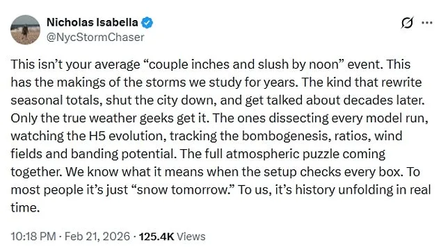 Historic Bomb Cyclone Threatens East Coast with Record 26 Inches of Snow, Hurricane Conditions