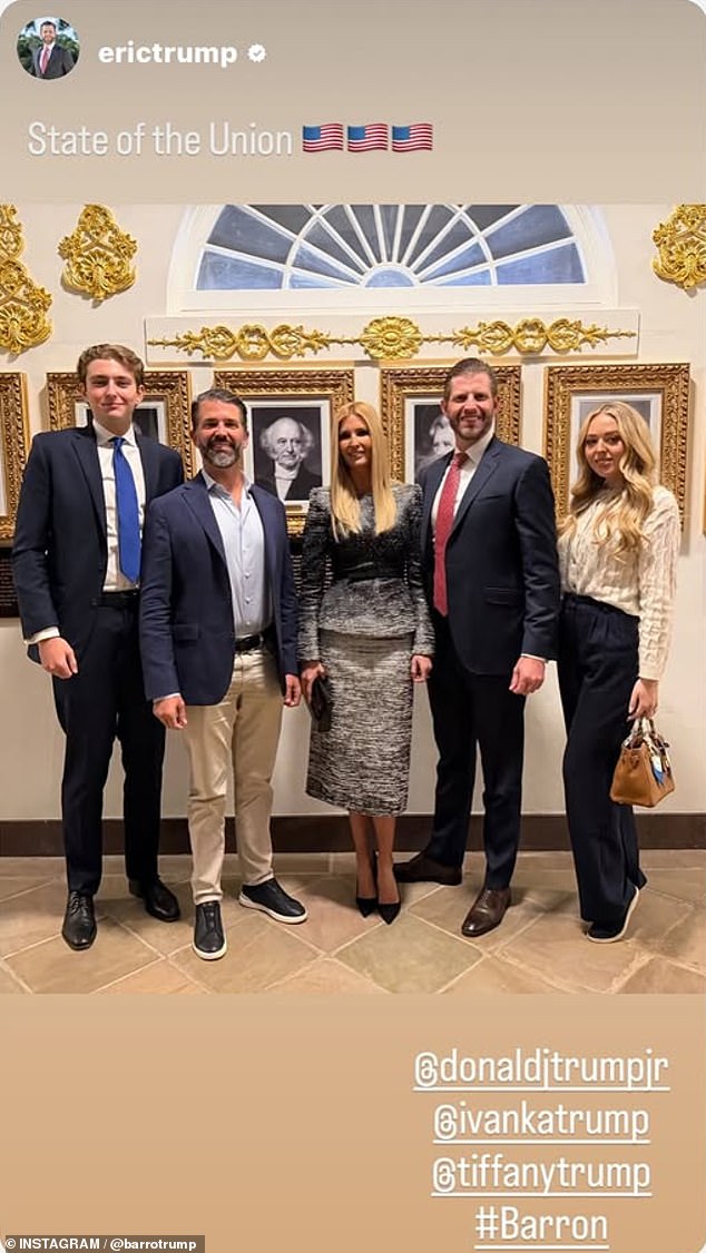 Barron Trump's Blue Tie at SOTU: Signal of Change or Personal Choice?