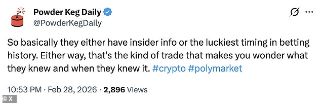 Mysterious Polymarket User Reaps $637K from Political Bets, Sparking Insider Trading Accusations