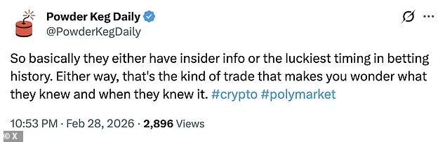 Mysterious Polymarket User Reaps $637K from Political Bets, Sparking Insider Trading Accusations