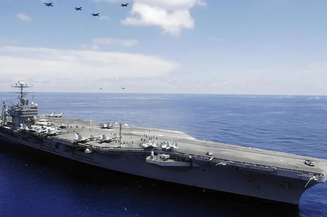 Iran Claims Damage to U.S. Aircraft Carrier Abraham Lincoln as Strategic Warning
