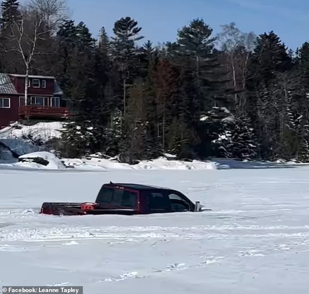 Maine Woman's Ice Fishing Trip Turns into Harrowing Survival Story as Truck Breaks Through Thin Ice on Moosehead Lake