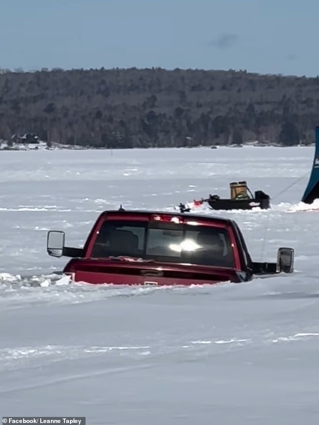 Maine Woman's Ice Fishing Trip Turns into Harrowing Survival Story as Truck Breaks Through Thin Ice on Moosehead Lake