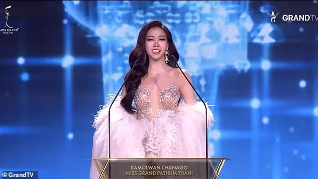 Thai Beauty Queen's Composure Shines Amid Dental Drama at Miss Grand Thailand Pageant