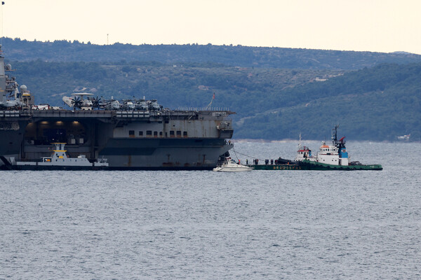 USS Gerald R. Ford Moves from Red Sea to Croatia, Signaling U.S. Strategic Shift