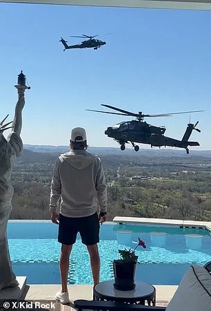 U.S. Army Investigates Kid Rock After Apache Helicopter Incident Sparks Controversy