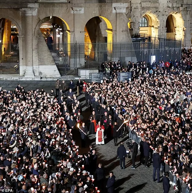 Pope Leo XIV Completes Historic Good Friday Procession, Carrying Cross Through All 14 Stations at Colosseum