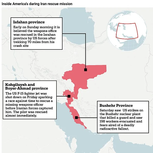 US Special Forces Execute High-Stakes Rescue in Iran, Destroy Aircraft to Prevent Capture