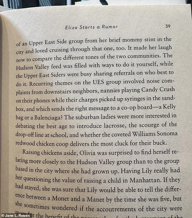 Bestselling Author Banned from Upper East Side Mom Group Over Controversial Book Passage