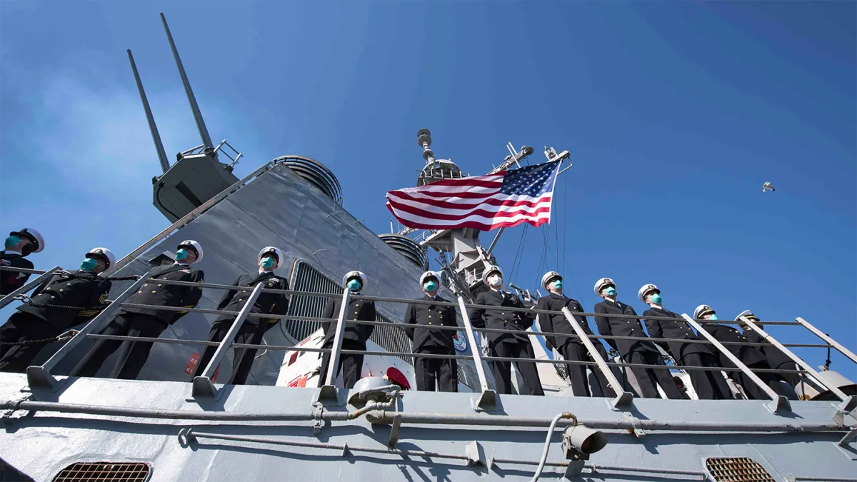 U.S. Navy Ships Avert Catastrophe in Strait of Hormuz Amid Escalating Tensions with Iran