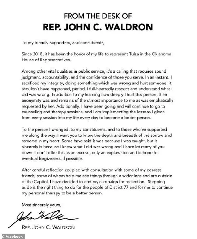 Oklahoma Politician's Deepfake Scandal Ends Re-Election Campaign