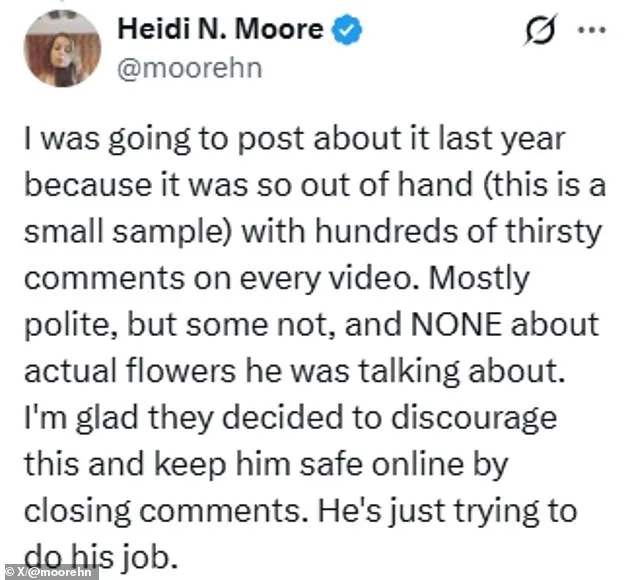 Thirsty Thursday: Comments on Botanic Garden Posts Turn Flirtatious