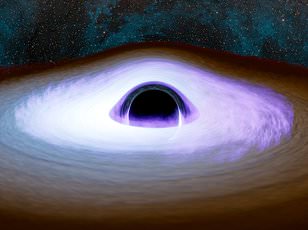 Scientists capture dancing black hole jets 7,000 light-years away.