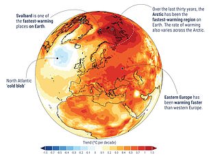 Arctic sea ice hits record low as planet approaches critical tipping point.