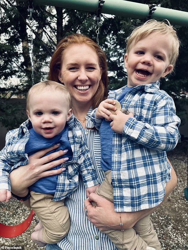 Mother appeals for safe return of two sons vanished in custody dispute.