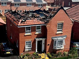 Solar panels explode on new home in Northamptonshire, sparking safety warnings.