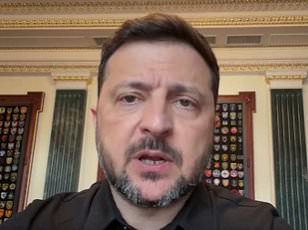 Zelensky confirms Ukrainian drone strikes hit Russian oil depots and aircraft.