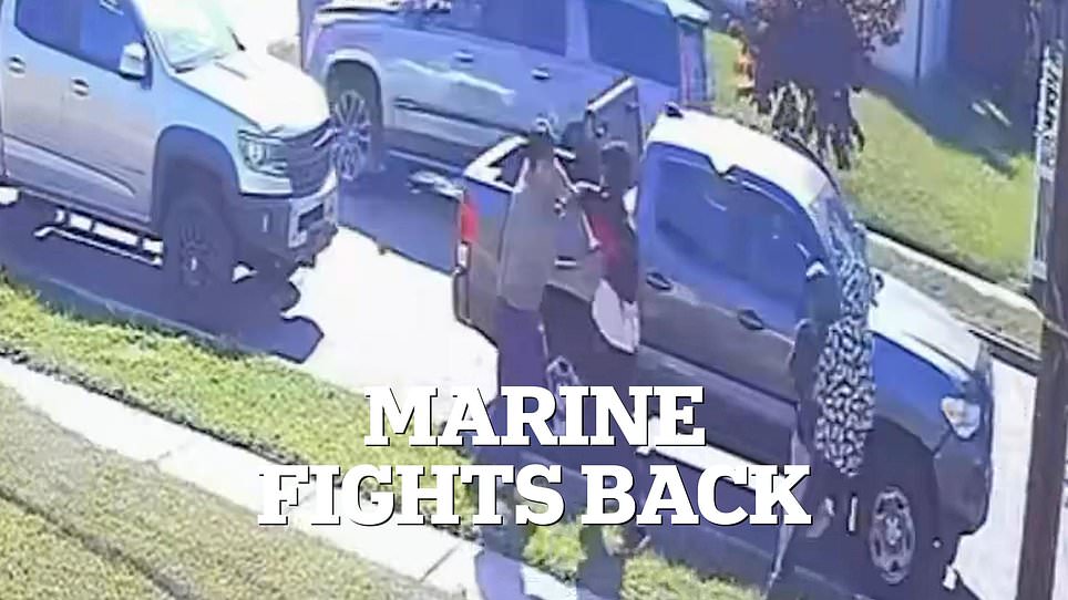 Maryland Marine veteran disarms teens with military training after robbery attempt.