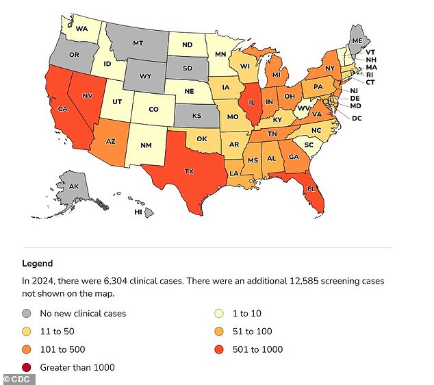 Candida auris infections in US hospitals surged 50% between 2022 and 2024.