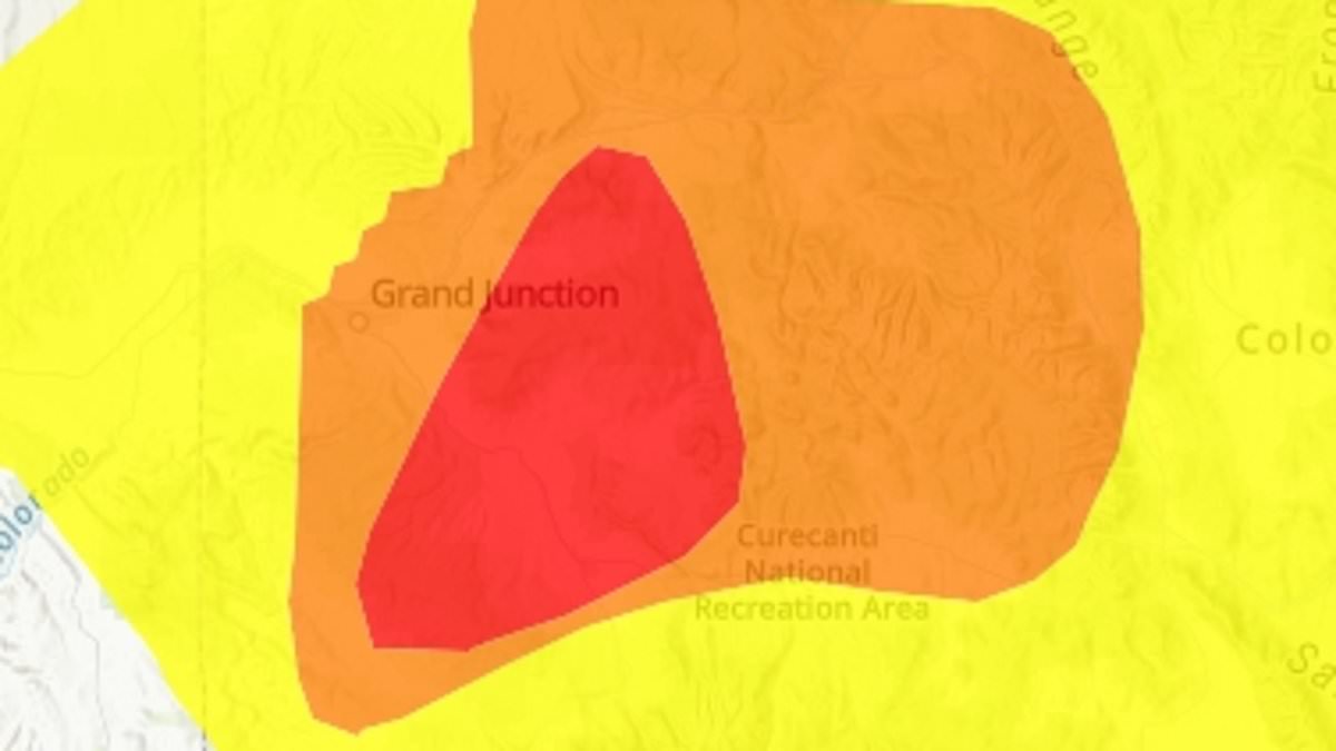 Millions face hazardous air quality from ozone and wildfire smoke across five states today.