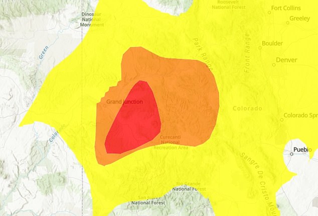 Millions face hazardous air quality from ozone and wildfire smoke across five states today.