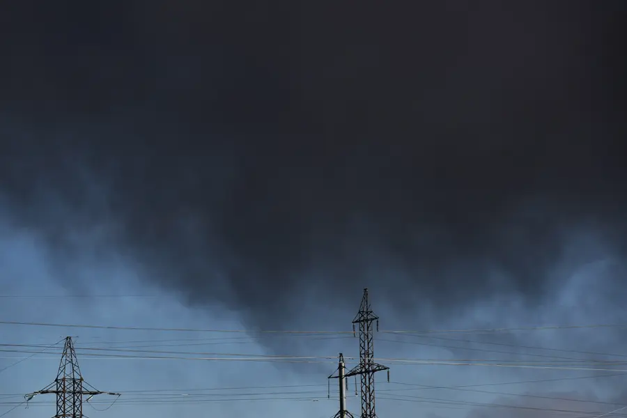 Russian military strike near a factory in Ukraine where NATO technicians are being trained