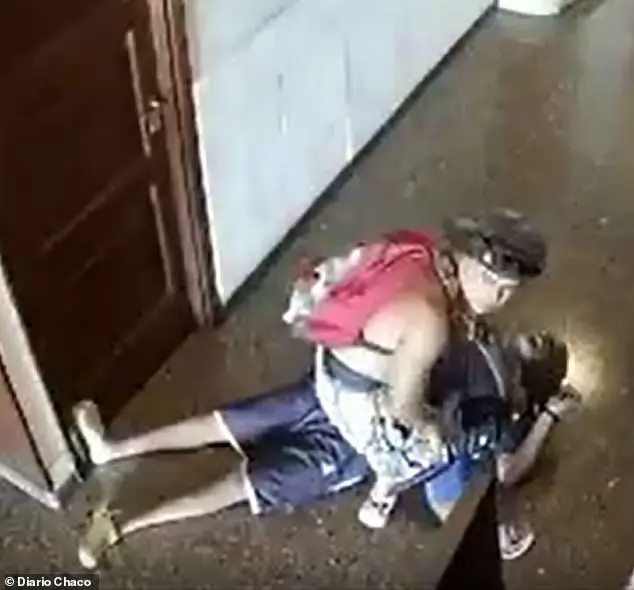 Surveillance video shows heart attack victim being robbed in Argentina