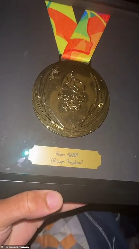 California thrift store shopper finds 2016 Olympic gold medal.